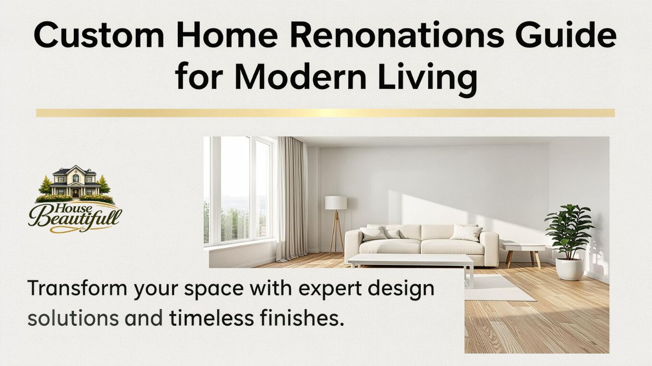 Custom Home Renovations Guide for Modern Living