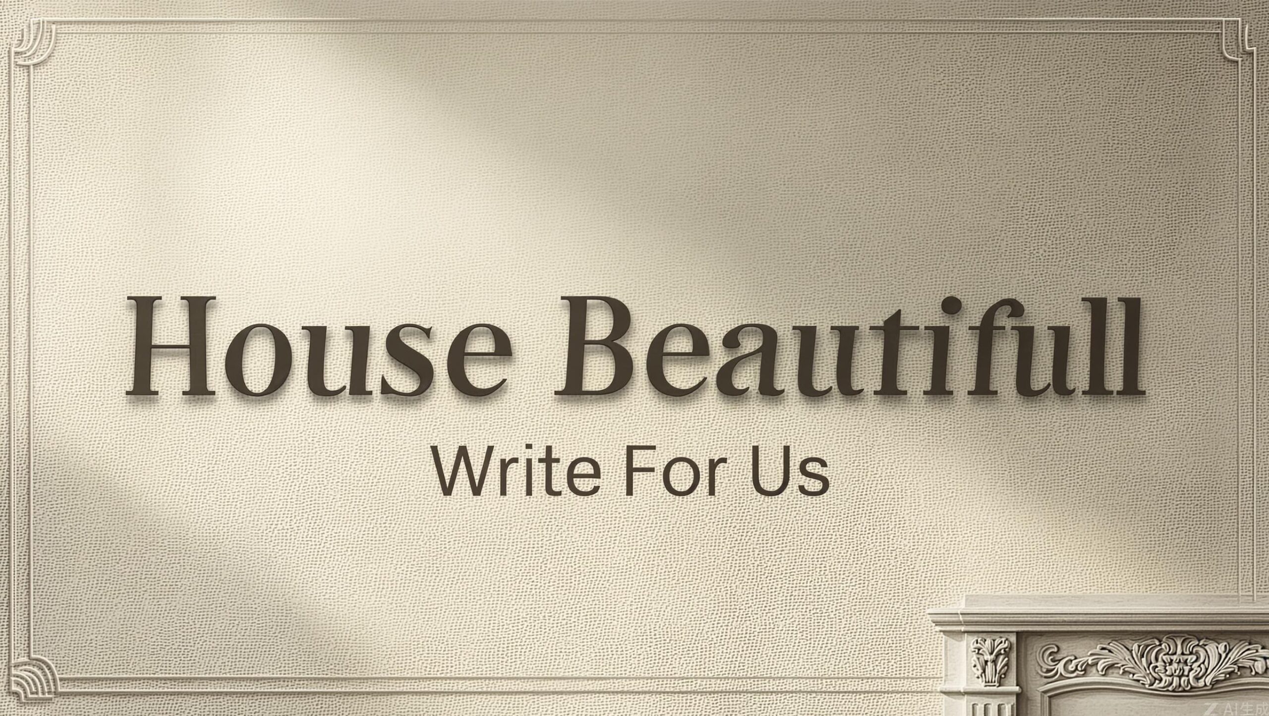 House Beautiful Write For Us