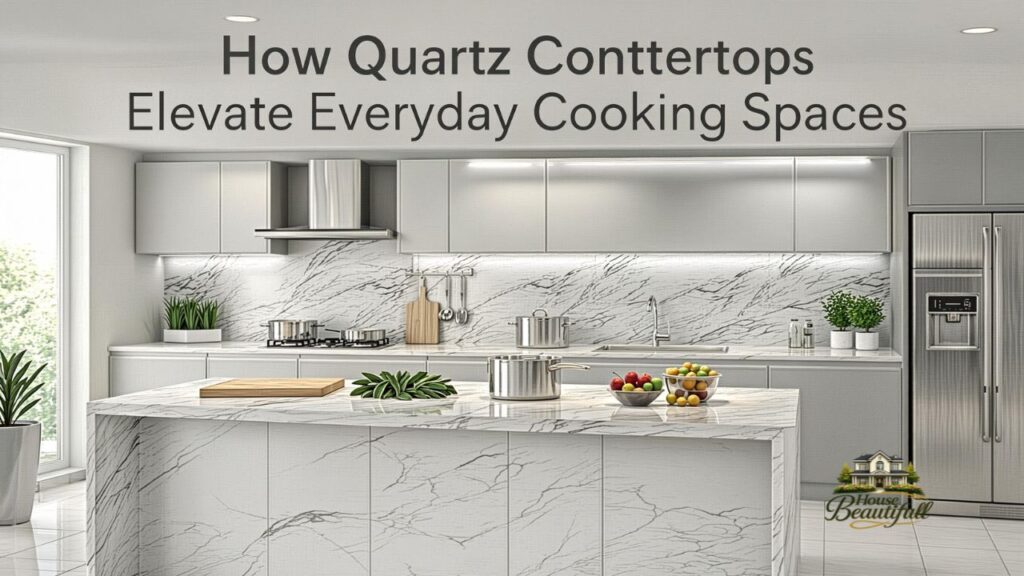 How Quartz Countertops Elevate Everyday Cooking Spaces