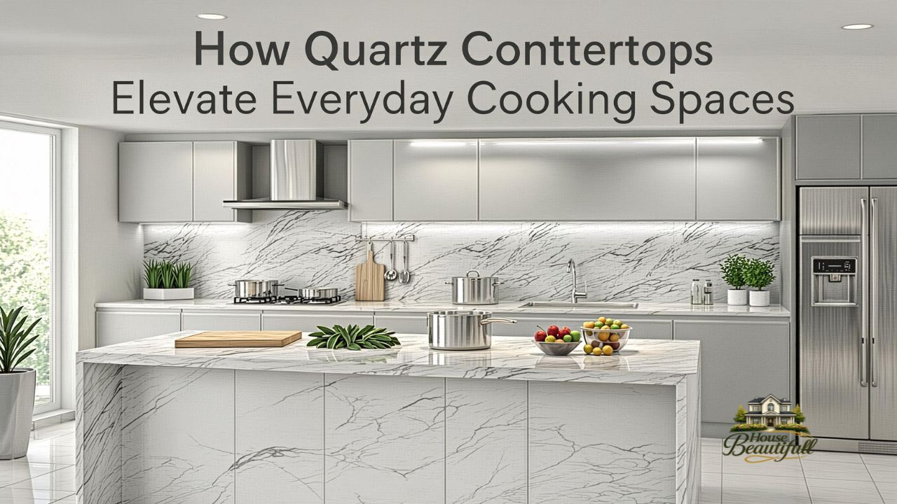 How Quartz Countertops Elevate Everyday Cooking Spaces