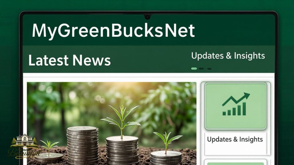 Latest News MyGreenBucksNet