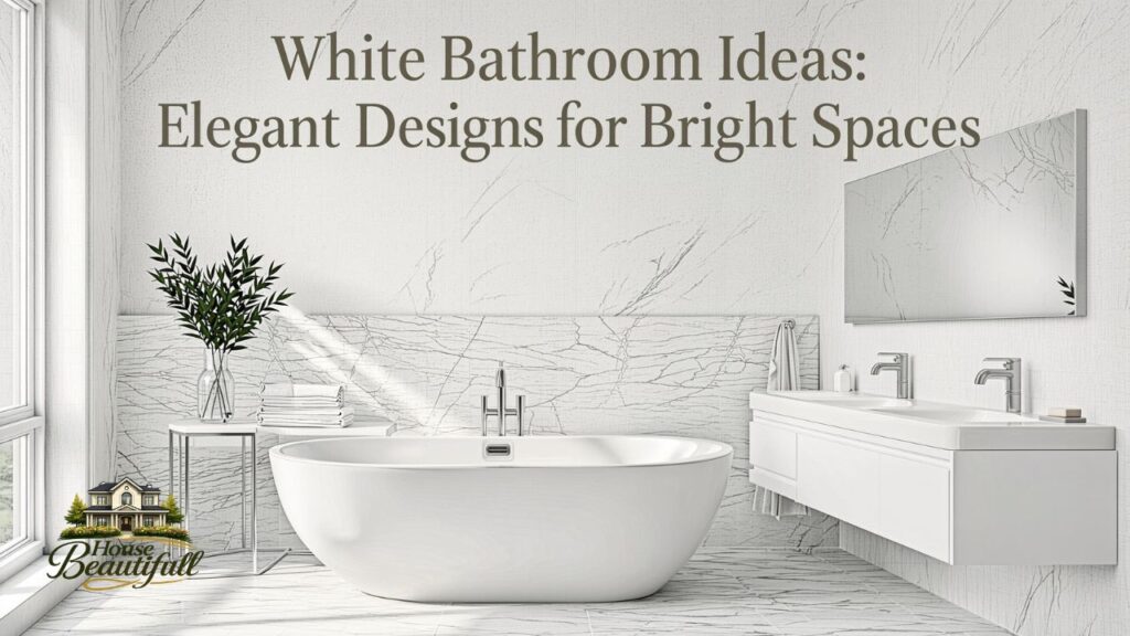 White Bathroom Ideas: Elegant Designs for Bright Spaces