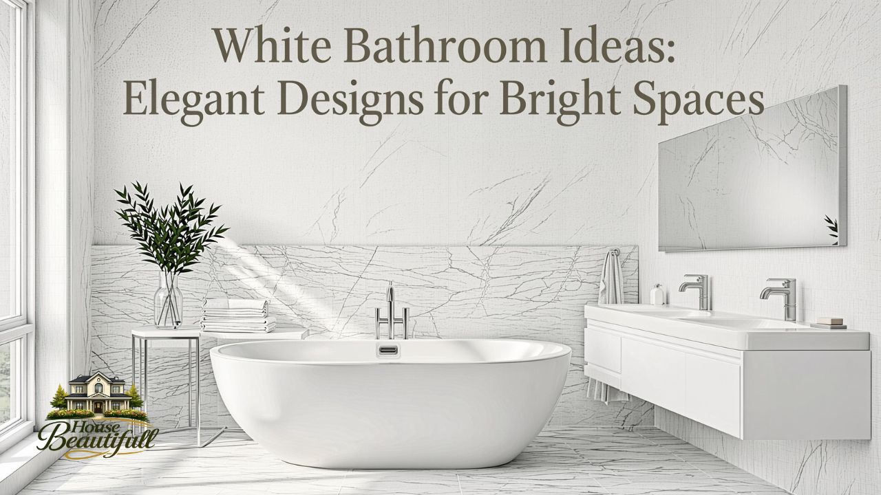 White Bathroom Ideas: Elegant Designs for Bright Spaces