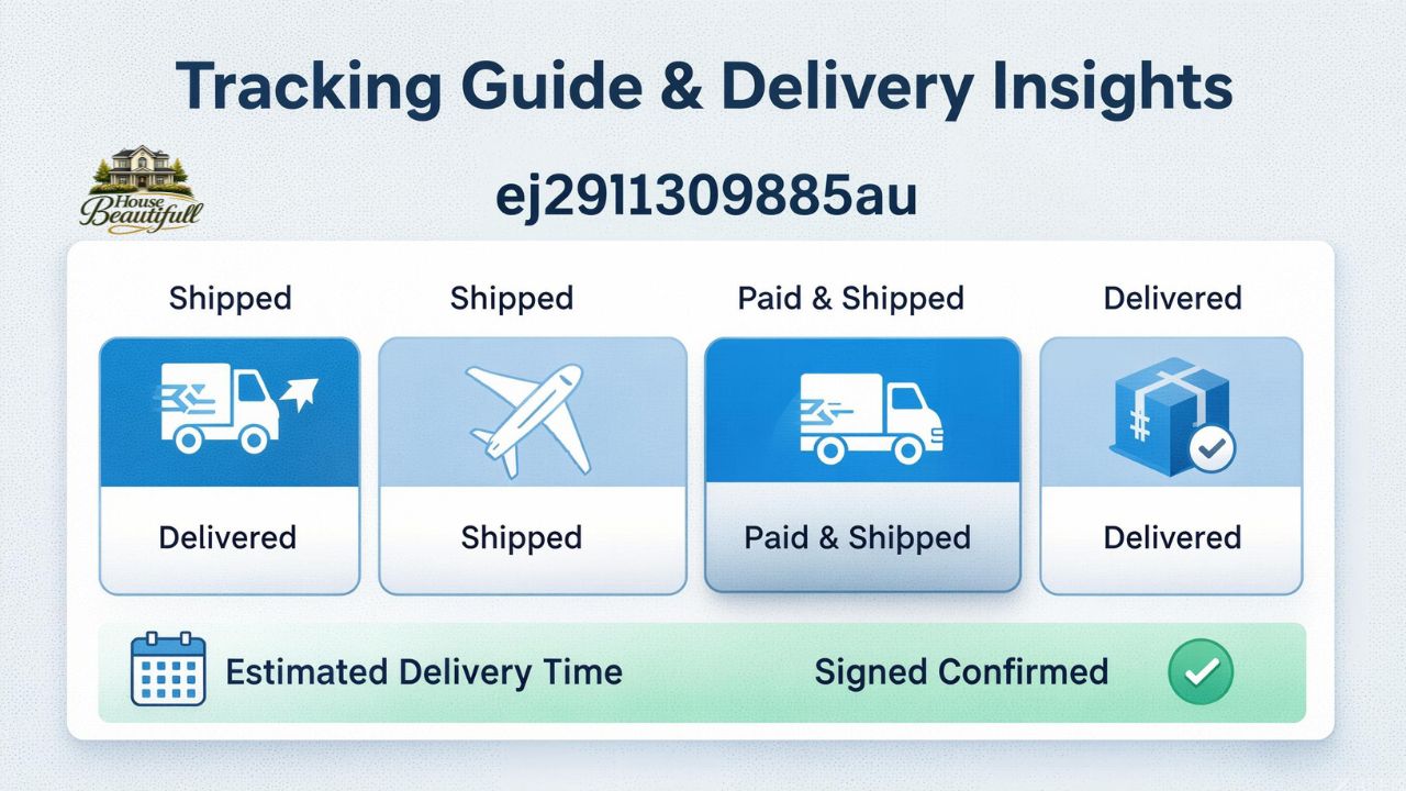 ej291309885au Tracking Guide & Delivery Insights