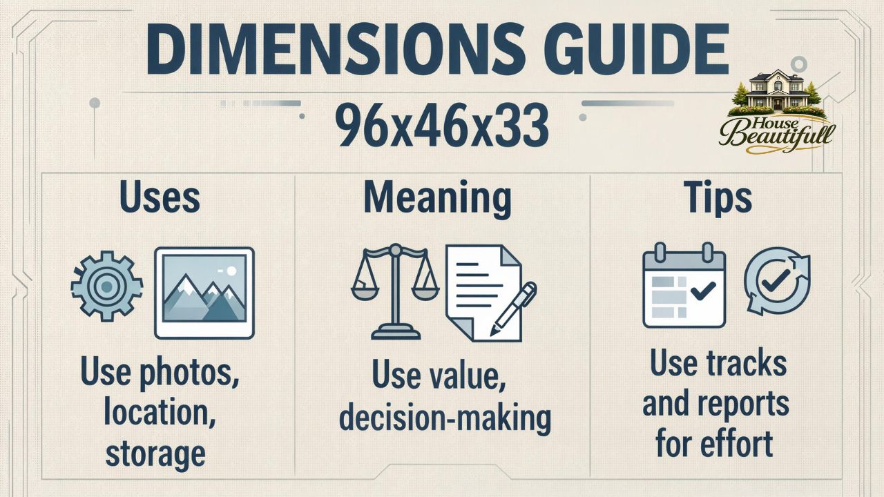 96x46x33 Dimensions Guide: Uses, Meaning & Tips