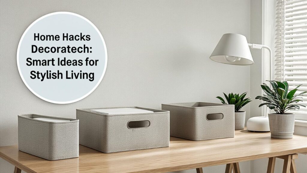 Home Hacks Decoradtech: Smart Ideas for Stylish Living