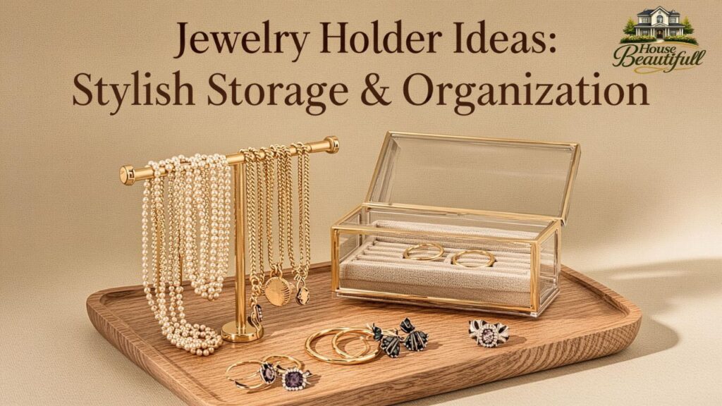 Jewelry Holder Ideas: Stylish Storage & Organization