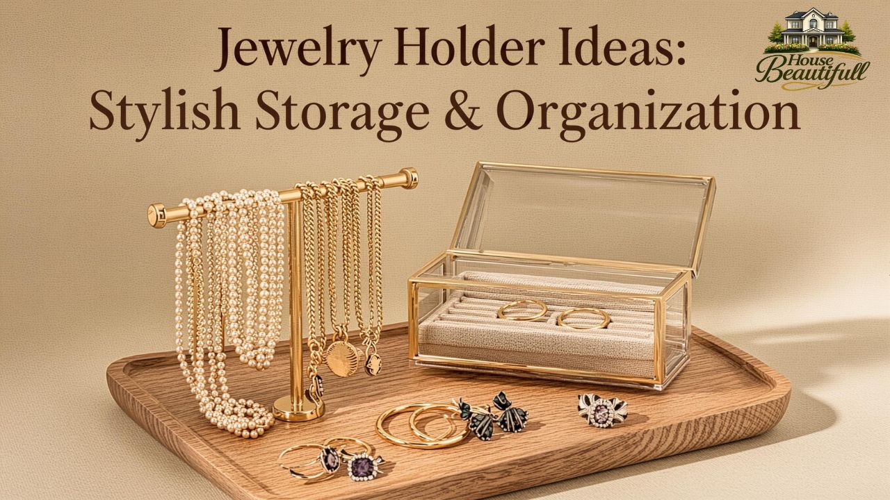 Jewelry Holder Ideas: Stylish Storage & Organization