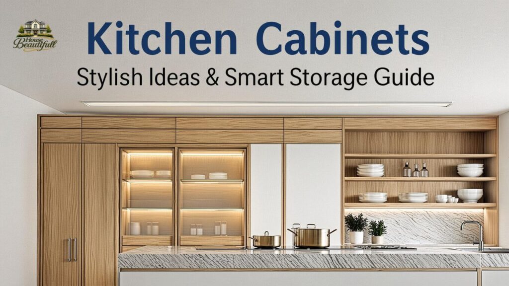 Kitchen Cabinets: Stylish Ideas & Smart Storage Guide