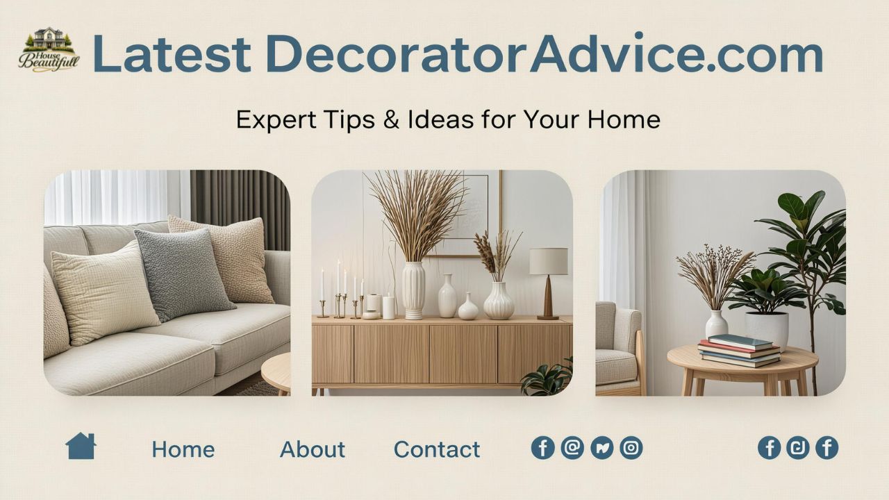 Latest DecoratorAdvice.com: Expert Tips & Ideas for Your Home