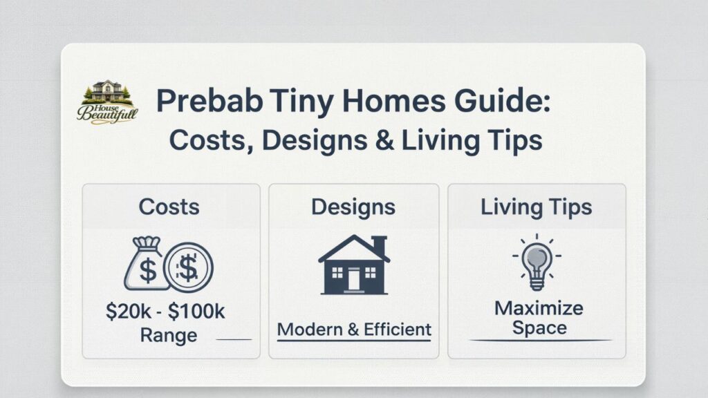 Prefab Tiny Homes Guide: Costs, Designs & Living Tips