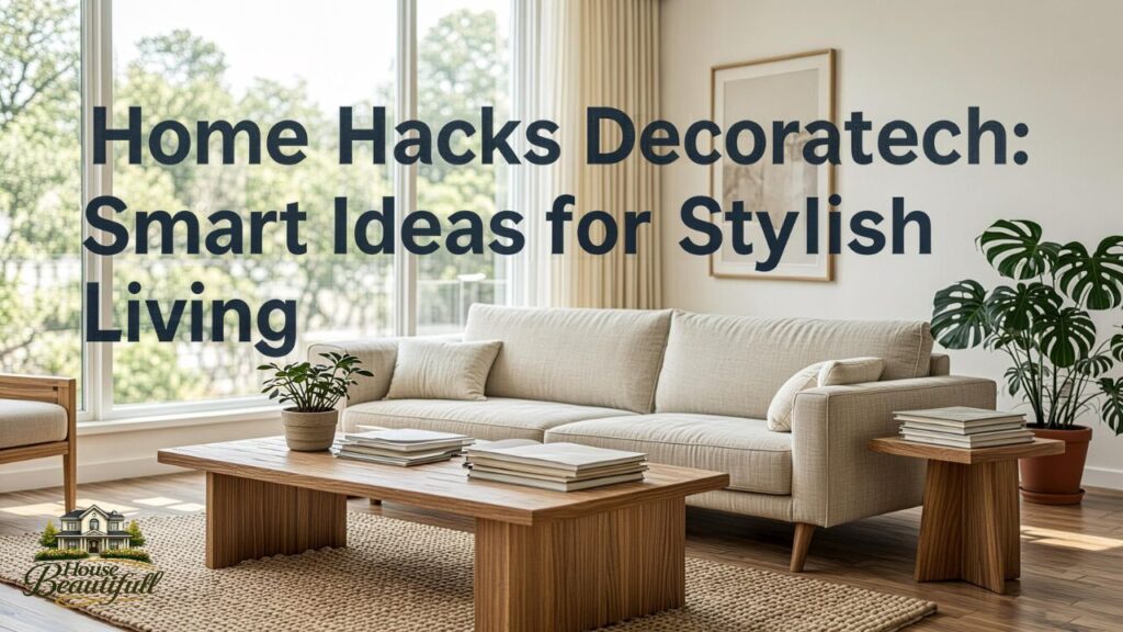 Home Hacks Decoradtech: Smart Ideas for Stylish Living