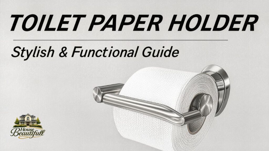 Toilet Paper Holder: Stylish & Functional Guide