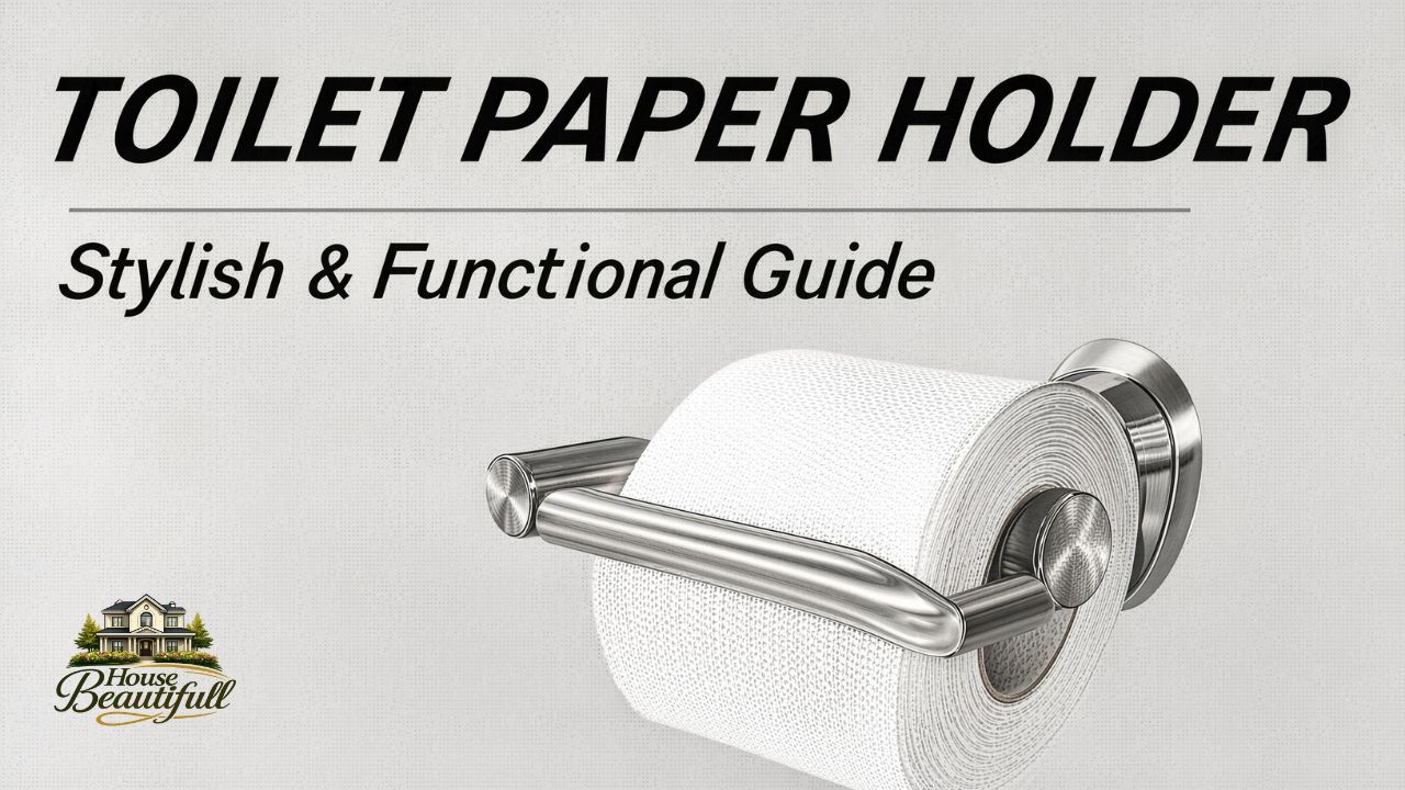 Toilet Paper Holder: Stylish & Functional Guide