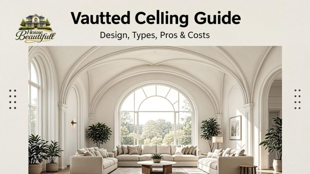 Vaulted Ceiling Guide Design, Types, Pros & Costs