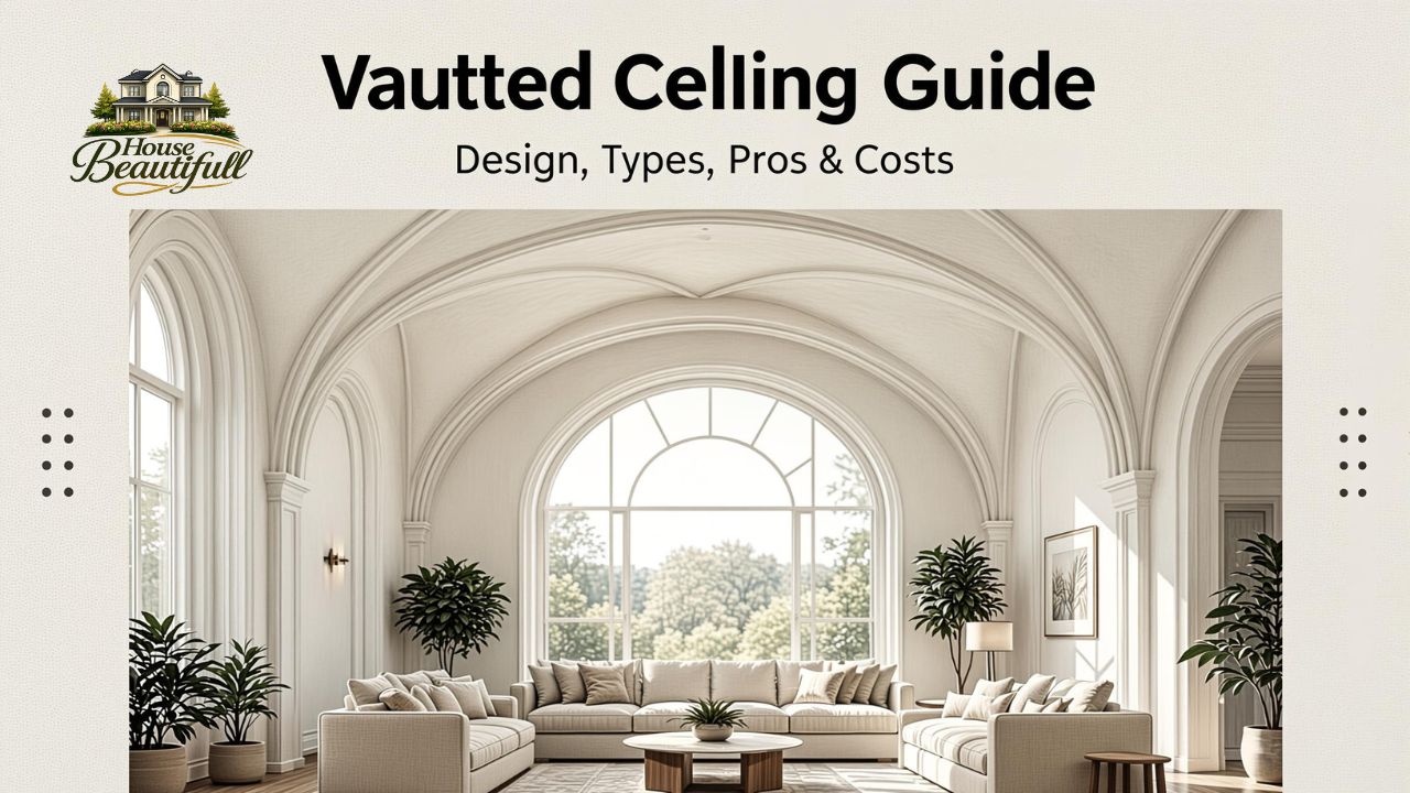 Vaulted Ceiling Guide Design, Types, Pros & Costs